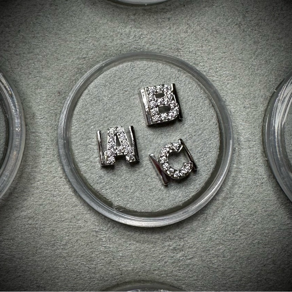 EP Jewelry Alphabet Charms